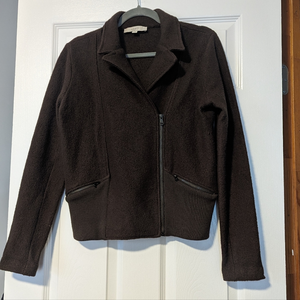 🍁 Fall Favorite Ann Taylor Loft jacket size L